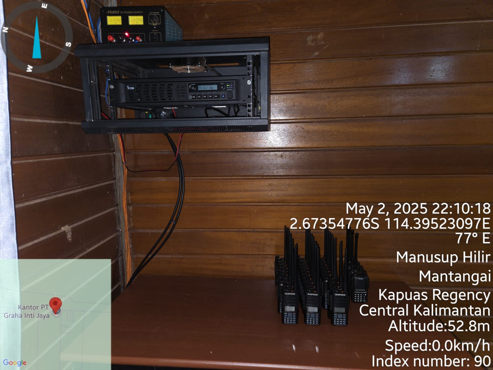 Instalasi Perangkat radio Rig